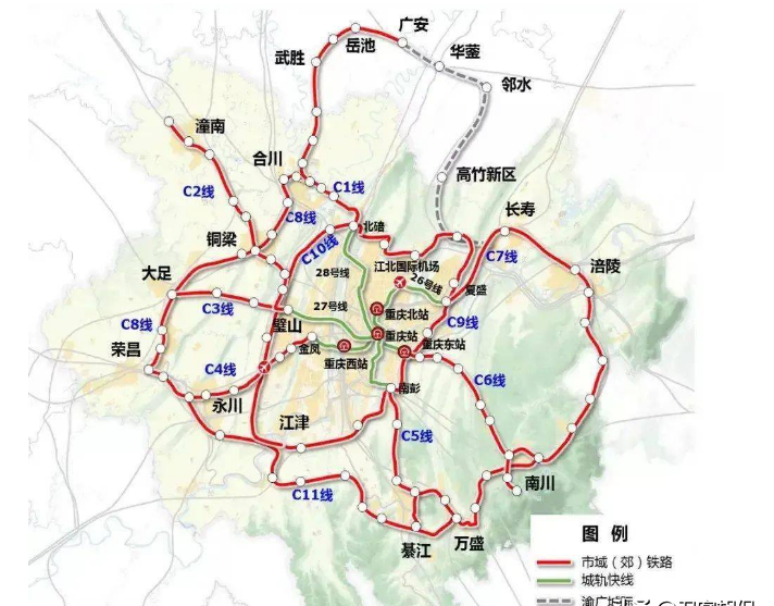 璧山最新交通规划图,璧山最新交通规划图🛣️，打造未来立体交通网络！