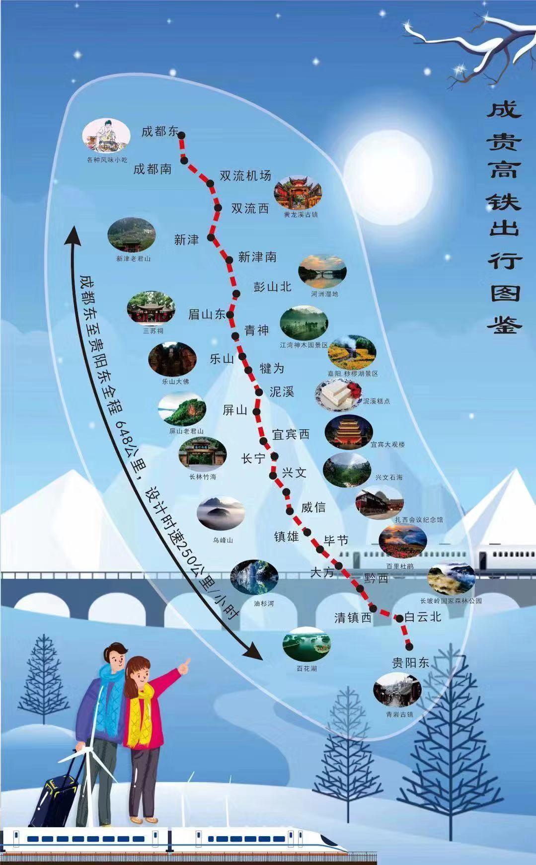 贵阳至成都高铁，穿越山水与小城的惊喜之旅