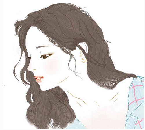 动漫女孩侧脸图片，审美视角下的细致观察与观点阐述