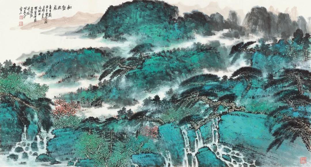 科技与艺术交融之美，动漫山水画的魅力探索