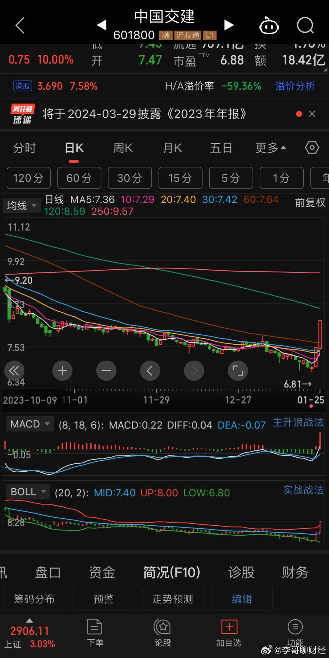 中国交建股票行情深度解析及投资前景展望