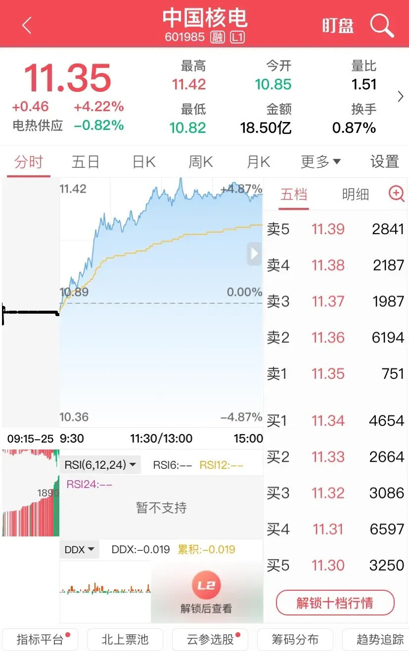 核电股票最新动态，背景、进展与地位概述